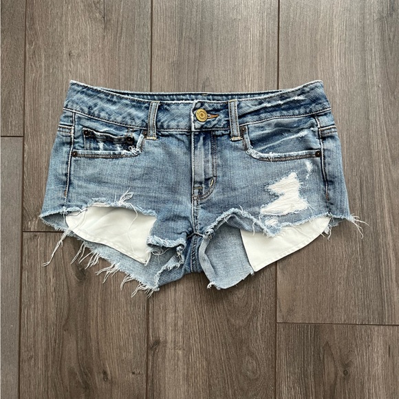 American Eagle Outfitters Pants - Distressed Denim Shorts
